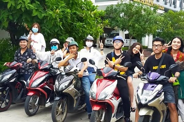 Cho thuê xe máy ở Hà Nội giá rẻ